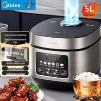 Midea 5L Smart Micro-Pressure Electric Rice Cooker CN plug (adapter included)