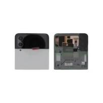 Vitre arrière supérieure - SAMSUNG - Galaxy Z Flip4 (F721B) - Blanc - Original - Compatible