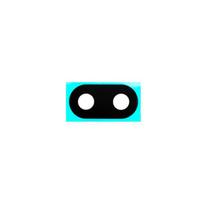 Camera Lens - GOOGLE - Pixel 6A - Black - Replacement Part - Rear Compatible