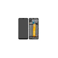 Ecran LCD et vitre tactile - SAMSUNG - Galaxy M12 (M127) - Noir - Châssis premium - Écran complet