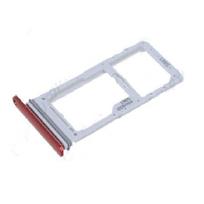 Tiroir carte SIM - SAMSUNG - Galaxy Note10 Lite N770F - Rouge - Caddy SIM - 13 cm raudona