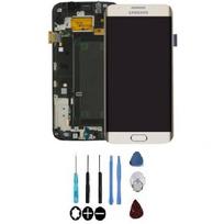 Écran LCD et vitre tactile - SAMSUNG - Galaxy S6 edge (G925F) - Original - Assemblés sur châssis - Or