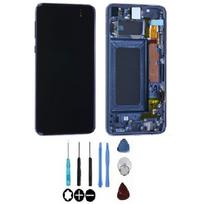 Écran LCD et vitre tactile assemblés - SAMSUNG - Galaxy S10e G970F - Original - Sur châssis - Noir juoda