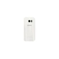 Cache batterie / vitre arrière - SAMSUNG - Galaxy S7 Edge (G935) - Blanc - Arrière - Pièce de remplacement