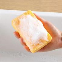 Kitchen Wood Pulp Magic Sponge Eraser For Washing Dishes Cooktop Removes Rust Tableware Pan for Home Cleaning Tools