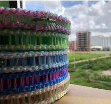 Thickened Colorful Anti-Slip Windproof Clothesline: 3-10m Fence-Style Drying Rope 3 meters