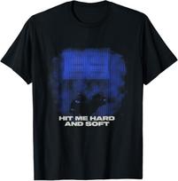 Official Billie Eilish HIT ME Hard and Soft Blue Photo T-Shirt S