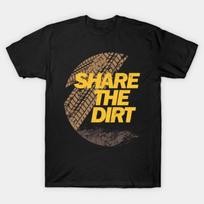 Share The Dirt Mountainbike Mud Treadmarks TShirt Short Sleeve Casual 100 Cotton ONeck Summer Mens Tshirt Size S3XL S