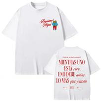 Rapper Bad Bunny Merch Tshirt Fashion Hip Hop Pop Music Short Sleeve Tshirts S