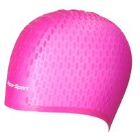 Aqua-Sport Czepek Silikonowy Kitka Pink Na Długie Włosy As1260