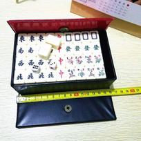 Karštos kelionės Mahjong pramoginiai produktai Nešiojamas mini Mahjong black