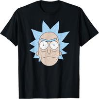 Rick and Morty Fan Art Center of the Universe T-Shirt S juoda