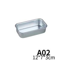 Aluminium Loaf Pan Rectangle Baking Cake Mold Bread Tin Tray Non-Stick Cheese Box Brownie Pastry Decorating Tools Gadgets 5 Size
