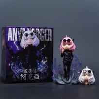 SPY×FAMILY Anya Forger kaip Jujutsu Kaisen Satoru Gojo Veiksmo figūrėlės Žaislai 18CM no box