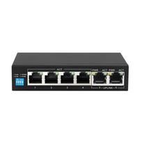 Extralink EX.14305 tinklo komutatorius Ne-valdomas L2 Gigabit Ethernet (10/100/1000) Maitinimas per Eternetą (PoE) Juoda