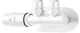 Thermostatic valve for bathroom radiator – left