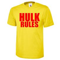 Hulk valdo Marškinėliai T-shirt Vyriški Moteriški Unisex Viršutiniai drabužiai Tees XL