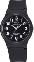 Analog Solar Waterproof Urethane Strap Watch Black [Citizen Q&Q] H036-004 Men's juoda