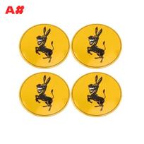 4pcs 56mm Alloy Car Wheel Center Hub Caps Stickers Accessories A#