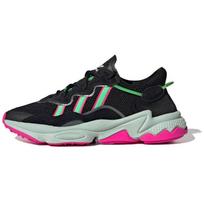 (WMNS) adidas Ozweego 'Black Shock Lime Pink' Women's EE5714 EU 36