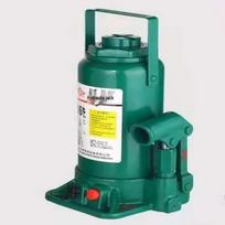 HuGong 16-Ton Vertical Hydraulic Jack 16T žalia