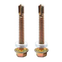 Hex Head Self-Drilling Teks Screws