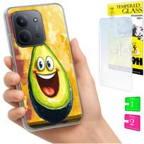 Etui Do Xiaomi Redmi 15C 5G 173Mm / Poco C85 Case Plecki Awokado + Szkło 9H