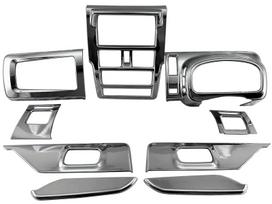 BRIGHTZ Super Carry DA16T Chrome Interior Panel Set 9PC DA16 DA A16 16 Carry Truck Carry Truck Carry Truck Carry Truck WOOD-PAN-015