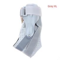 Breathable Ankle Support Brace with Side Stabilisers Ideal for Sprained Ankle and Tendinitis Pain for Men and Women XL pilka spalva