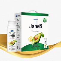 JUNLEBAO Jianchun 0-Sugar Avocado Quinoa Popping Boba Yogurt Drink
