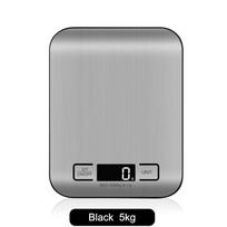 Digital Kitchen Scale Led Display Stainless Steel Panel Electronic Scales Home Jewelry Food Snacks Weighing Baking Tools 5kg juoda