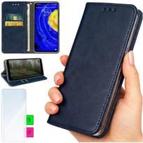 Etui Typu Portfel Do Xiaomi 15T Pro - Granatowy Pokrowiec Bluemoon