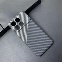 Cover For Poco F6 Pro Case PC Carbon Fiber Texture Pattern Matte Hard Case For Xiaomi POCO F6Pro 5G Redmi K70 Slim Thin Bumper For Redmi K70