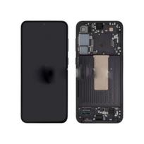 Écran LCD et vitre tactile - SAMSUNG - Galaxy S23+ (S916B) - Noir - Assemblé sur châssis - Original juoda