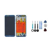 Ecran LCD et vitre tactile - HONOR - Honor 9 Lite LLD-L31 - Bleu - Assemblés sur châssis - Avec batterie