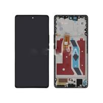 Écran LCD avec vitre tactile - HONOR - Magic 5 Lite - Original (ReLife) - Noir - Assemblé sur châssis