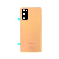 Cache batterie / vitre arrière - SAMSUNG - Galaxy S20 FE (G780F) / S20 FE 5G (G781B) - Orange - Original