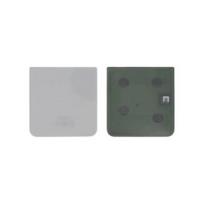 Cache batterie vitre arrière - SAMSUNG - Galaxy Z Flip4 5G F721 - Premium - Blanc - Inférieur