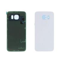 Pièce détachée - SAMSUNG - Galaxy S6 G920F - Cache batterie / vitre arrière - Blanc - Remplacement