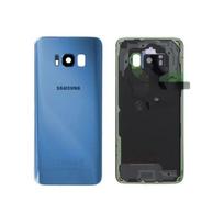 Cache batterie / vitre arrière - SAMSUNG - Galaxy S8 (G950F) - Bleu - Original - Pièce de remplacement