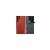 Vitre arrière / Cache batterie - SAMSUNG - Galaxy S22 Ultra (S908) - Rouge - Original - GH82-27457H/GH82-27458H