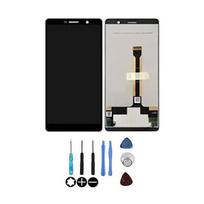 Écran LCD et vitre tactile - NOKIA - Nokia 7 Plus - Noir - Assemblés sans châssis - Pièce de remplacement