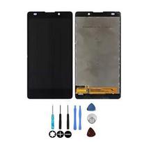 Écran LCD + vitre tactile - NOKIA - XL (RM-1030 / RM-1042) - Noir - Assemblés sans châssis - Pièce de remplacement