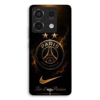 Case For Xiaomi Redmi Note 13 Pro 5G PSG double champion et fier, black and gold Maniacase juoda