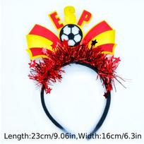 1pcs Football Fans Cheering Headbands, Football-themed Decorative Headband, Football Headband Suitable for Adults and Children