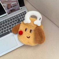 2025 The  Belly Warmer Thick Plush Hand Warmer Cute Cartoon  Water Bottle Warm Water Bag Multi-Color Optional