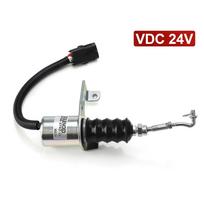 12V/24V Fuel Shut off Solenoid Valve SA-3799-12 1751ES 7-19007 SA-3742-12 Compatible for Deutz Engine Compatible with Perkins 24V