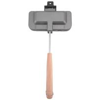 A72U Nonstick Coated Fry Pan Pie Maker Detachable Kitchen Tools Portable Fast Heating Cast Iron Rectangle For Muffins Pancakes L juoda