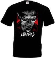 Evil Dead V 11 Juodas Filmo Plakatas Siaubo Unisex Marškinėliai S įvairiaspalvis