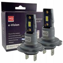 H7 Led Żarówki E-Vision V4 12-24V 6000K Oryginalny Rozmiar 1:1 Plug&Play